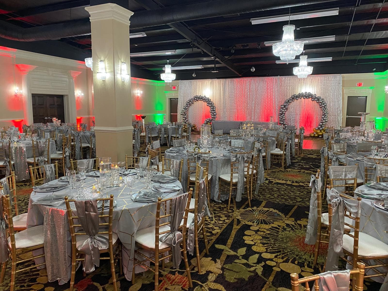 Platinum Room at Events Unlimited De Banquet in Villa Rica, Georgia